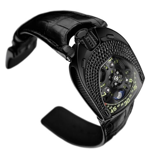 Review Urwerk UR-106 Black Lotus Replica watch